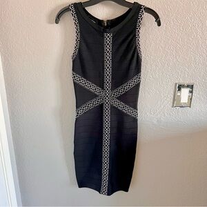 Bebe Sleeveless Bandage Dress